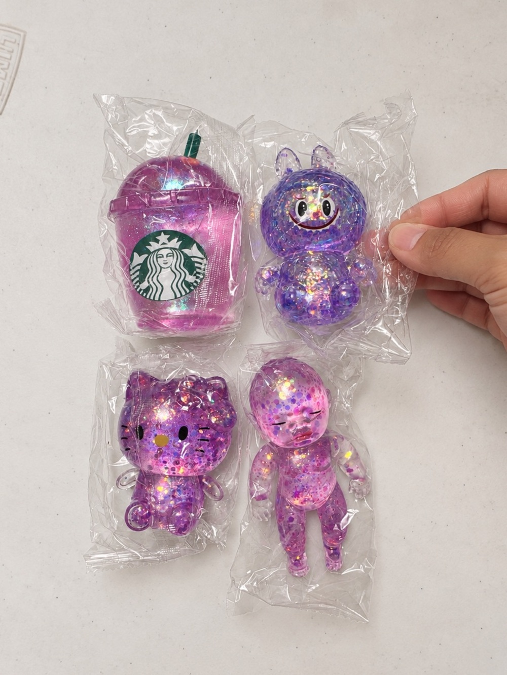 Brand new Sugar squishy bundle - purple